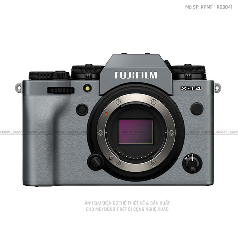 Dán Skin Máy Ảnh Fujifilm Đổi Màu Xám Xi | K89041