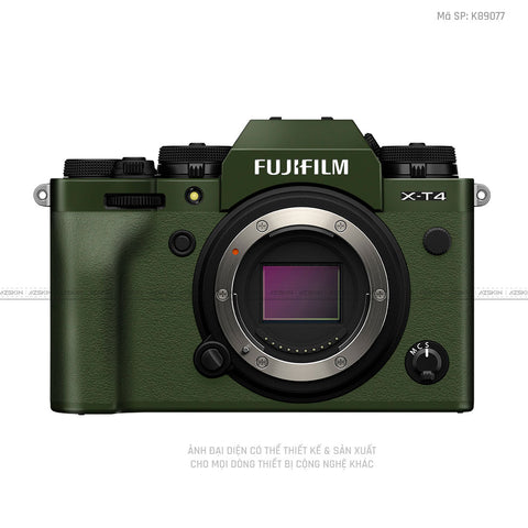 Dán Skin Máy Ảnh Fujifilm Đổi Màu Xanh Lục | K89077