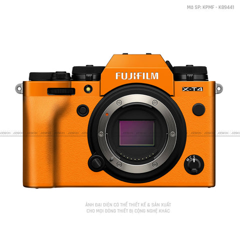 Dán Skin Máy Ảnh Fujifilm Đổi Màu Cam | K89441