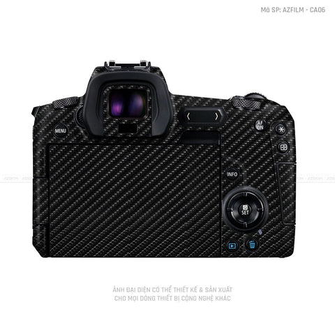 Dán Skin Carbon 4D Máy Ảnh Canon | AZFILM - CA06