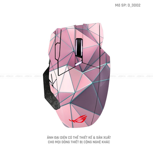 Skin Dán Chuột Asus Hình Nghệ Thuật 3D | D_3D02