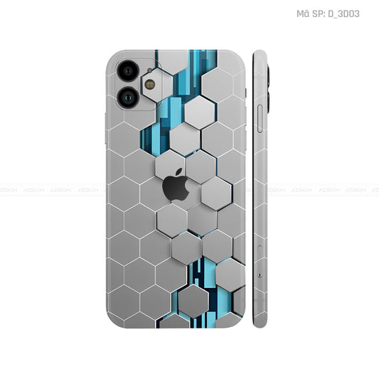 Dán Skin IPhone 11 Series Hình Nghệ Thuật 3D | D_3D03