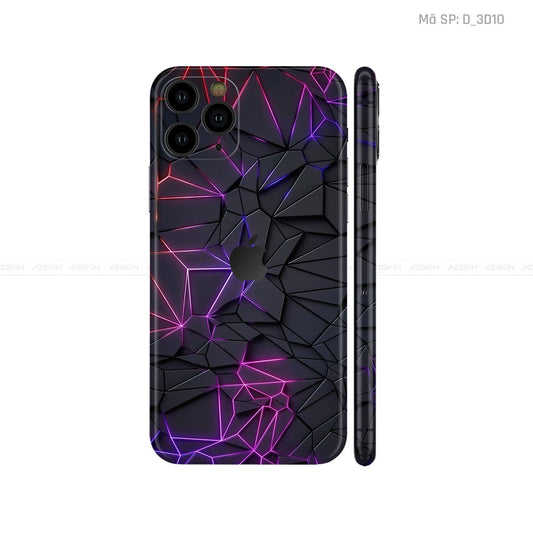 Dán Skin IPhone 11 Series Hình Nghệ Thuật 3D | D_3D10
