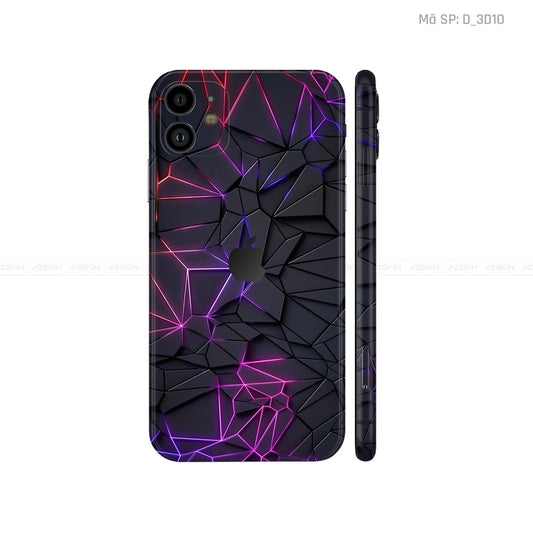 Dán Skin IPhone 11 Series Hình Nghệ Thuật 3D | D_3D10