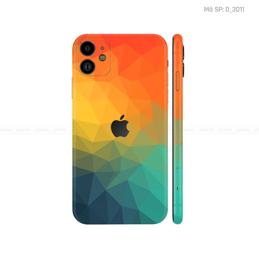 Dán Skin IPhone 11 Series Hình Nghệ Thuật 3D | D_3D11