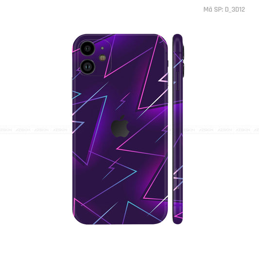 Dán Skin IPhone 11 Series Hình Nghệ Thuật 3D | D_3D12
