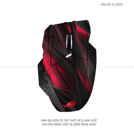Skin Dán Chuột Asus Hình Nghệ Thuật 3D | D_3D13