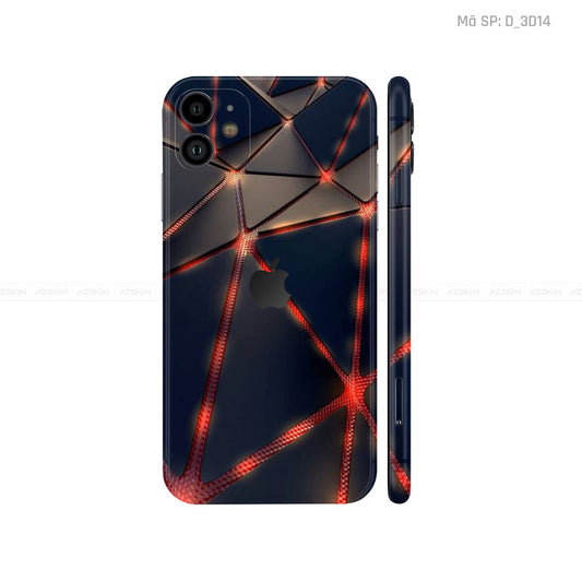 Dán Skin IPhone 11 Series Hình Nghệ Thuật 3D | D_3D14