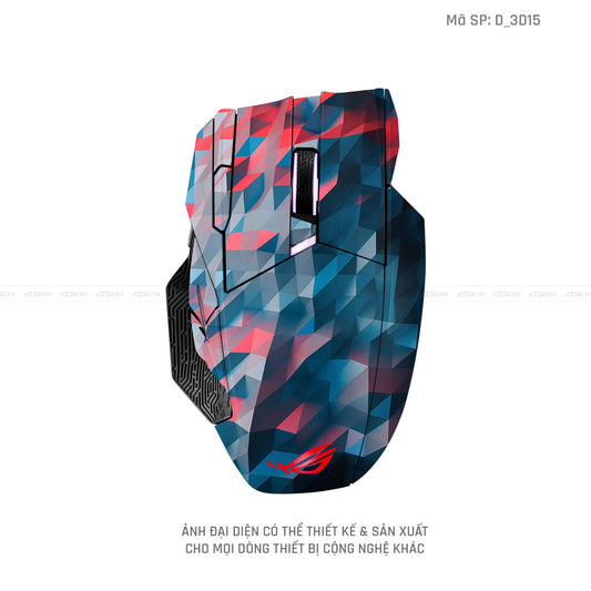 Skin Dán Chuột Asus Hình Nghệ Thuật 3D | D_3D15