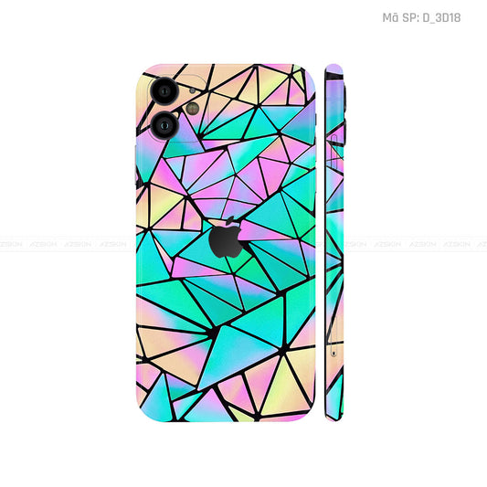 Dán Skin IPhone 11 Series Hình Nghệ Thuật 3D | D_3D18