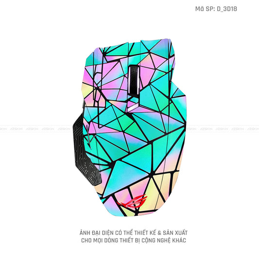 Skin Dán Chuột Asus Hình Nghệ Thuật 3D | D_3D18