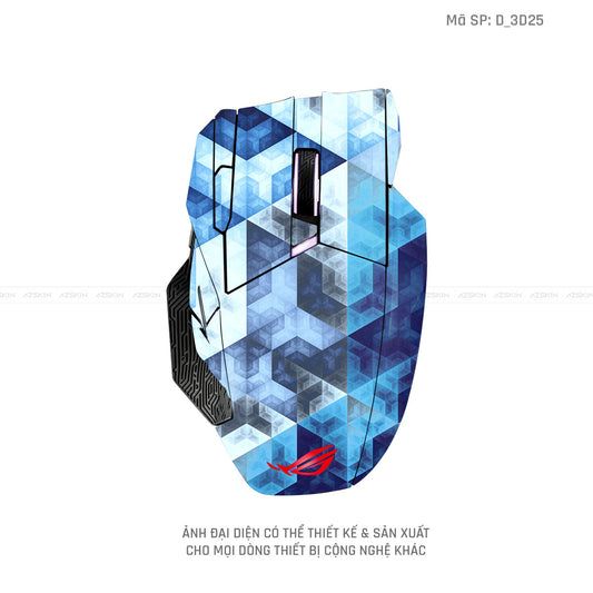 Skin Dán Chuột Asus Hình Nghệ Thuật 3D | D_3D25