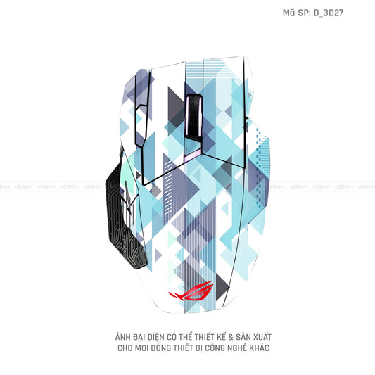 Skin Dán Chuột Asus Hình Nghệ Thuật 3D | D_3D27