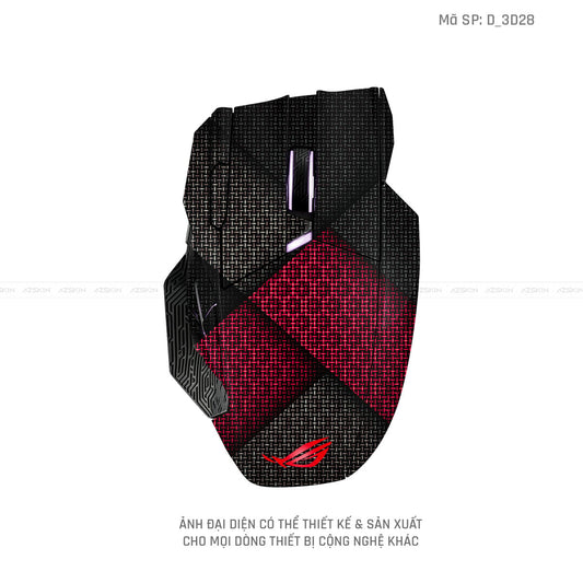 Skin Dán Chuột Asus Hình Nghệ Thuật 3D | D_3D28