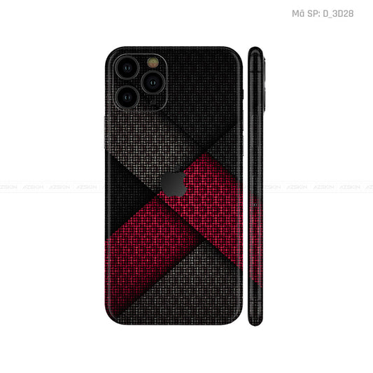 Dán Skin IPhone 11 Series Hình Nghệ Thuật 3D | D_3D28
