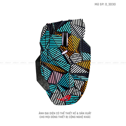 Skin Dán Chuột Asus Hình Nghệ Thuật 3D | D_3D30