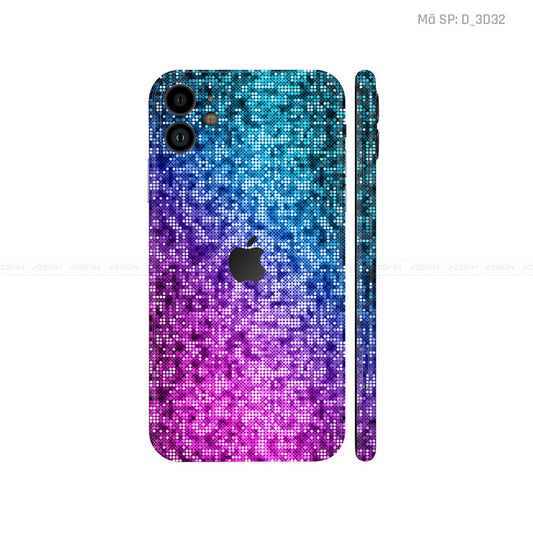 Dán Skin IPhone 11 Series Hình Nghệ Thuật 3D | D_3D32
