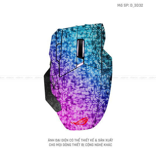 Skin Dán Chuột Asus Hình Nghệ Thuật 3D | D_3D32