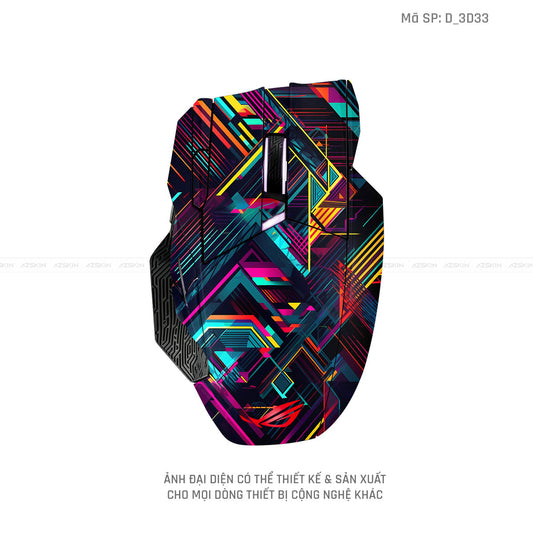 Skin Dán Chuột Asus Hình Nghệ Thuật 3D | D_3D33