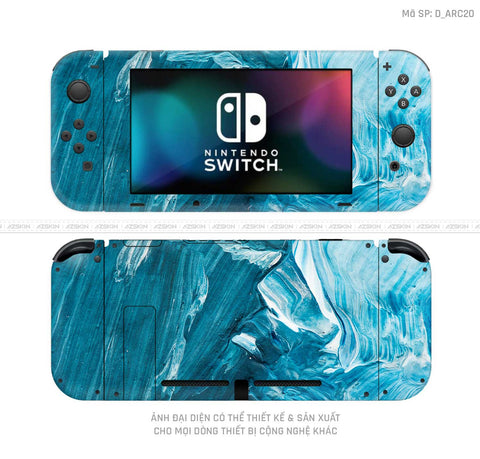 Dán Skin Máy Chơi Game Nintendo Switch Hình Nghệ Thuật Arcrylic | D_ARC20