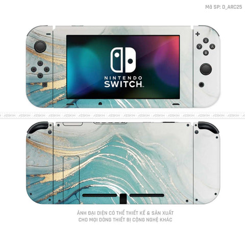 Dán Skin Máy Chơi Game Nintendo Switch Hình Nghệ Thuật Arcrylic | D_ARC25