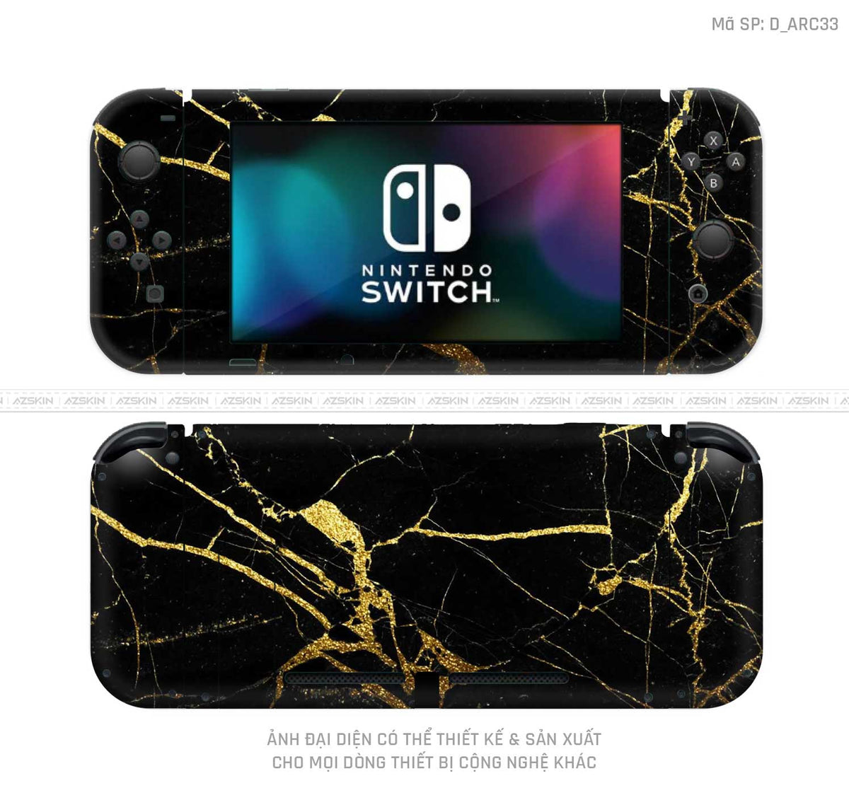Dán Skin Máy Chơi Game Nintendo Switch Hình Nghệ Thuật Arcrylic | D_ARC33