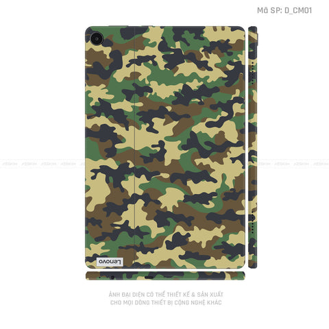 Dán Skin Máy Tính Bảng Lenovo Pad Series Hình Camo | D_CM01 Dán Skin Máy Tính Bảng Lenovo Pad Series Hình Camo | D_CM01