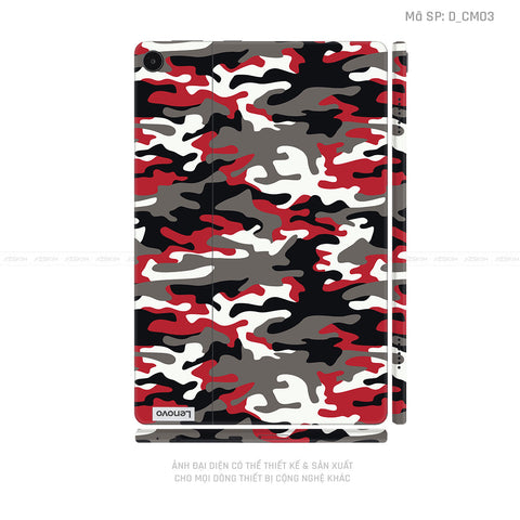 Dán Skin Máy Tính Bảng Lenovo Pad Series Hình Camo | D_CM03 Dán Skin Máy Tính Bảng Lenovo Pad Series Hình Camo | D_CM03