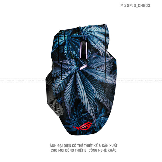 Skin Dán Chuột Asus Hình Canabis | D_CNB03