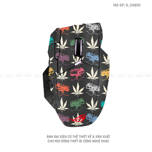 Skin Dán Chuột Asus Hình Canabis | D_CNB10