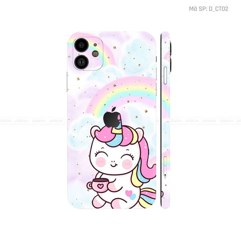 Dán Skin IPhone 11 Series Hình Dễ Thương | D_DT02 Dán Skin IPhone 11 Series Hình Dễ Thương | D_DT02