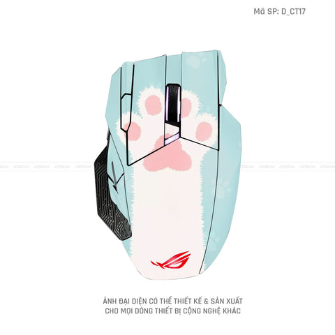 Skin Dán Chuột Asus Hình Dễ Thương | D_CT17 Skin Dán Chuột Asus Hình Dễ Thương | D_CT17