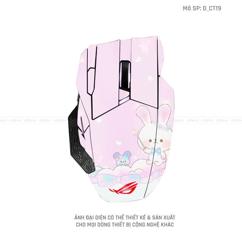 Skin Dán Chuột Asus Hình Dễ Thương | D_CT19 Skin Dán Chuột Asus Hình Dễ Thương | D_CT19