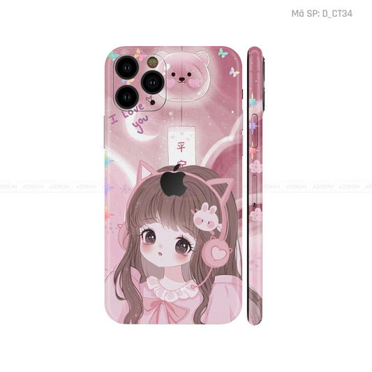 Dán Skin IPhone 11 Series Hình Dễ Thương | D_DT34