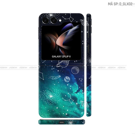 Dán Skin Galaxy Z Flip 7 Hình Galaxy-Space | D_GLX02