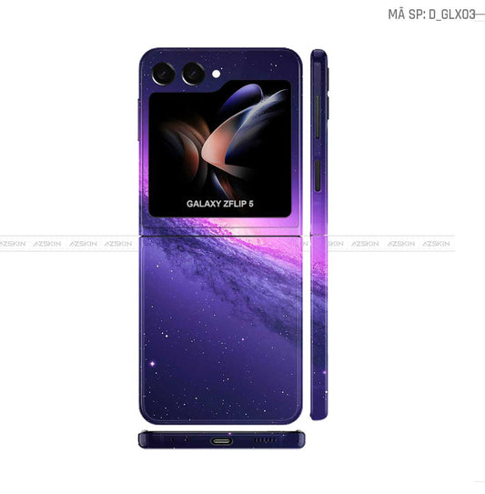Dán Skin Galaxy Z Flip 7 Hình Galaxy-Space | D_GLX03