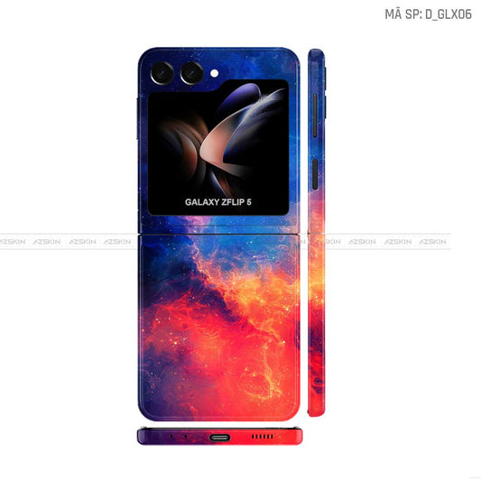 Dán Skin Galaxy Z Flip 7 Hình Galaxy-Space | D_GLX06