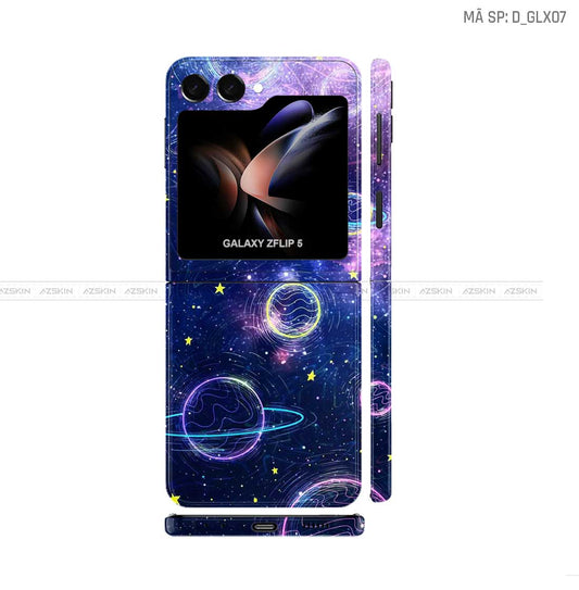 Dán Skin Galaxy Z Flip 7 Hình Galaxy-Space | D_GLX07