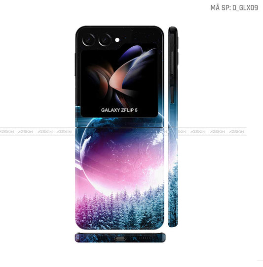 Dán Skin Galaxy Z Flip 7 Hình Galaxy-Space | D_GLX09