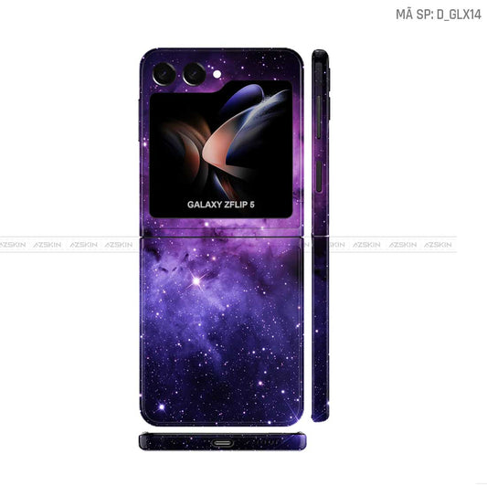 Dán Skin Galaxy Z Flip 7 Hình Galaxy-Space | D_GLX14