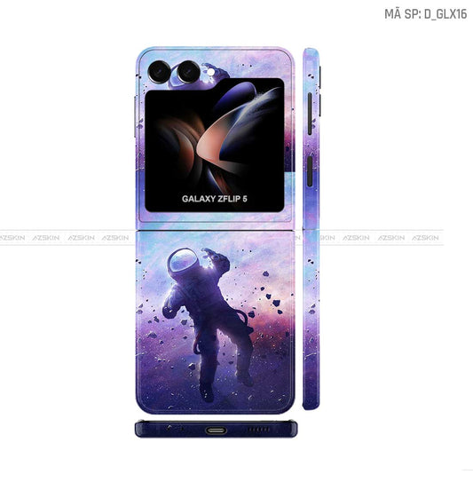 Dán Skin Galaxy Z Flip 7 Hình Galaxy-Space | D_GLX16