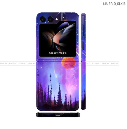 Dán Skin Galaxy Z Flip 7 Hình Galaxy-Space | D_GLX18