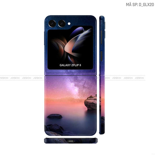 Dán Skin Galaxy Z Flip 7 Hình Galaxy-Space | D_GLX20