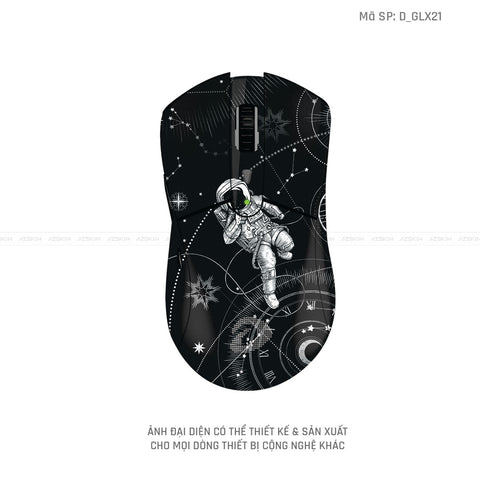 Skin Dán Chuột Dareu Hình Galaxy - Space | D_GLX21