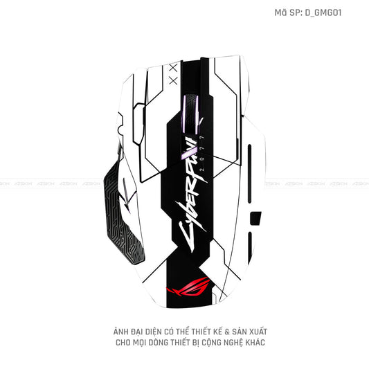 Skin Dán Chuột Asus Hình Gaming Gear | D_GMG01
