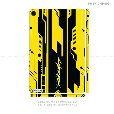 Dán Skin Máy Tính Bảng Lenovo Pad Series Hình Gaming Gear | D_GMG02 Dán Skin Máy Tính Bảng Lenovo Pad Series Hình Gaming Gear | D_GMG02
