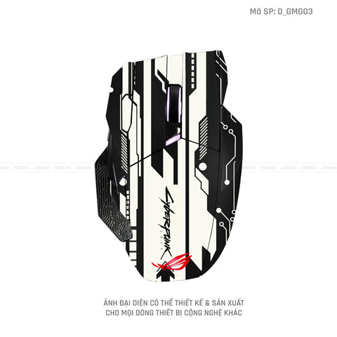 Skin Dán Chuột Asus Hình Gaming Gear | D_GMG03 Skin Dán Chuột Asus Hình Gaming Gear | D_GMG03