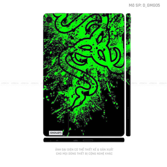 Dán Skin Máy Tính Bảng Lenovo Pad Series Hình Gaming Gear | D_GMG05