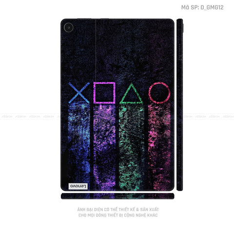 Dán Skin Máy Tính Bảng Lenovo Pad Series Hình Gaming Gear | D_GMG12 Dán Skin Máy Tính Bảng Lenovo Pad Series Hình Gaming Gear | D_GMG12
