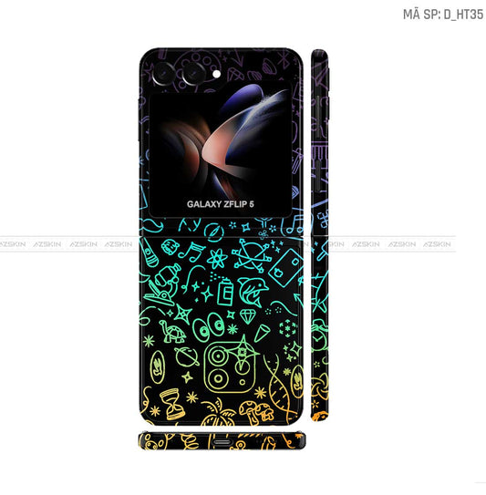 Dán Skin Galaxy Z Flip 7 Hình Họa Tiết | D_HT35